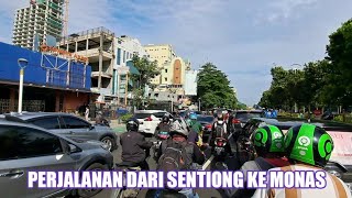 PERJALANAN DARI KRAMAT SENTIONG KE MONAS JAKARTA INDONESIA