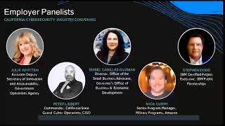 Cybersecurity Industry Convening Employer Panel