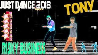 🌟 Just Dance 2018: Risky Business - Jorge Blanco - Megastar | Dancer Tony 🌟