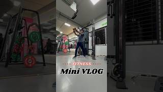 Fitness Mini Vlog | Low Cable Fly Crossover | Gym Vlog | Push Exercise | #gym #fitness #minivlog