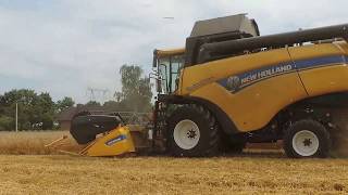 ☆New Holland CX5080 elevation ☆| Żniwa 2017