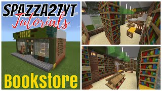 Minecraft Small Shops #19 Bookstore Tutorial