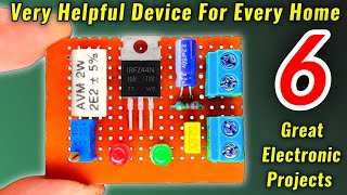 6 helpful Electronic Projects for Beginners