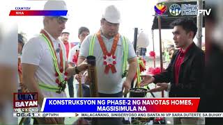 Konstruksiyon ng Phase-2 ng Navotas Homes para sa 180 benepisyaryo, magsisimula na