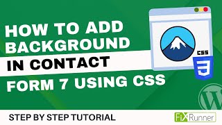 How To Add Background Color In Contact Form 7 Using CSS