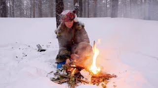 Getting Warm in Frozen Russian Forest