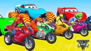 GTA 5 Epic Ragdolls | RED SPIDERMAN VS RED MINION VS GREEN MINION (Euphoria Physics/Funny Fails)