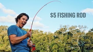 $25 Kmart Fishing Challenge! Nick vs Brooke (Saltwater Edition)