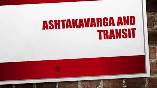 Ashtakavarga and Transit