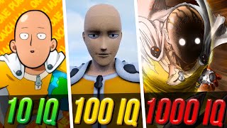 Saitama (1000 IQ) VS 1.000.000 Colossal Titans: 1.000 IQ, 100 IQ, 10 IQ!