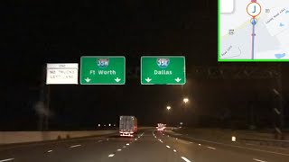 LIVE DRIVE: I-35 NB WACO to DALLAS, TEXAS