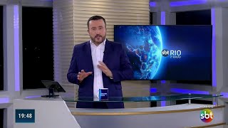 Último bloco do "SBT Rio 2ª Edição" e início do "SBT Brasil" de 12/10/2023