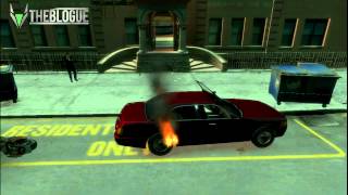 GTA IV movie - fire & explosions