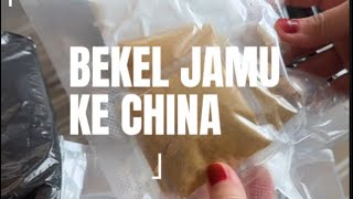 BEKEL JAMU KUNIR ASEM KENANGA KE CHINA 😱😱 NGILANGIN CAPEK PEGEL LINU ANTI KEPUTIHAN ‼️‼️