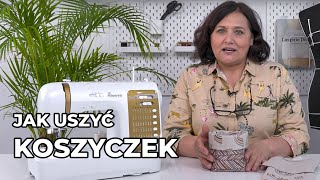 Jak uszyć dwustronny koszyczek/ pojemnik/ organizer? Proste szycie bez wykroju.