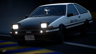 Drift practice initial D Project D version (AE86) Gran Turismo®SPORT