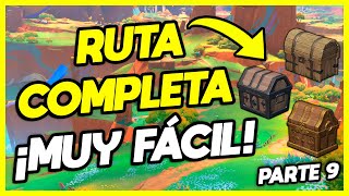 TODOS LOS COFRES DE NATLAN 5.0 PARTE NUEVE | RUTA DETALLADA PASO A PASO | GENSHIN IMPACT