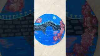 Easy bridge painting  for beginers #art #youtube