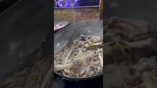 Lamb Mutton Shinwari white Karahi machli wala #dampukht #food