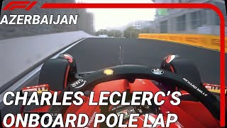 Charles Leclerc's Pole Lap | 2022 Azerbaijan Grand Prix | #assettocorsa