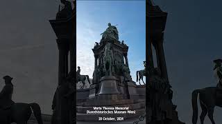 [4K] Maria Theresa Memorial (Kunsthistorisches Museum Wien) #shorts #travel #vienna #wien #museum