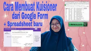 Cara Membuat Kuisioner/Angket dari Google Form + Spreadsheet Baru