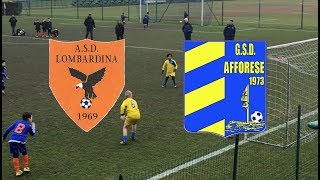 24/2/2018: Lombardina - Afforese (Primi Calci 2010)