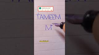 Tameem name logo || comment your name #shorts #logo #viral