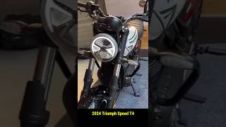 #shorts triumph speed t4 new 2024 model looks design walk around price details.