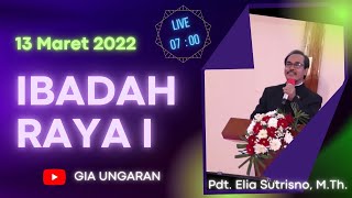 Live Streaming Ibadah Raya GIA Ungaran | 13 Maret 2022