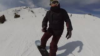 Mammoth Mountain - April 2019 - Top to bottom run.