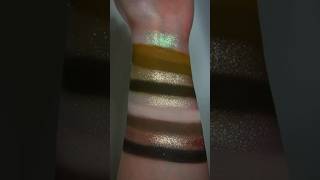 GLAMINATRIX COSMETICS BARELY BASIC EYESHADOW PALETTE SWATCHES #INDIEMAKEUP #GLAMINATRIXCOSMETICS