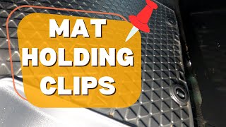 How to fit VW Transporter T5 & T6 car mat clips