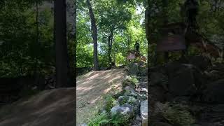 Covenant drop! first day back on a dh mtb after breaking 15 bones at once 8 months ago! 🦾