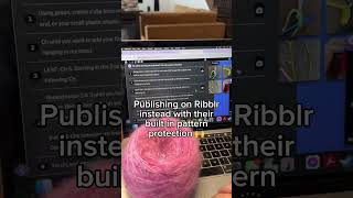 Did you know Ribblr has built-in pattern protection? 🏴‍☠️🫡 #crochet #knitting #pattern