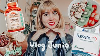 vlog 13. junio 👩🏼: ¡Me teñí rubia! | Diarios de SOP, Inositol, dieta SIN GLUTEN