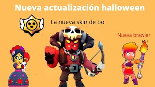 La nueva actualización de brawl stars y la nueva brawler(amber)