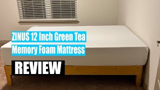 ZINUS 12 Inch Green Tea Memory Foam Mattress Review 2024 - My Unbiased Opinion