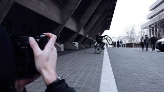 Shooting pictures with wheelie riders in london