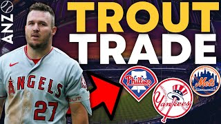 MIKE TROUT DEMANDS TO BE TRADED TO YANKEES, PHILLIES OR METS! Yankees News | NYY Yankees Rumors ANZO