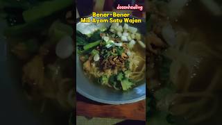 Penggemar Mie Ayam Wajib Coba | Mie ayam wajan alun-alun Karanganyar #kuliner #healing