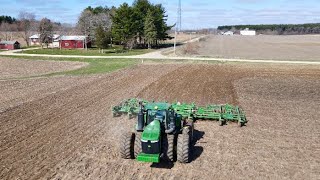 John Deere 9620R Digging Up The Soil!