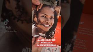 My First Allure Beauty Box | August 2024 #shorts #shortsviral