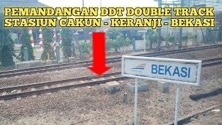 Melihat Progres Terbaru Proyek DDT Double - Double Track Stasiun Cakung-Kranji- Bekasi