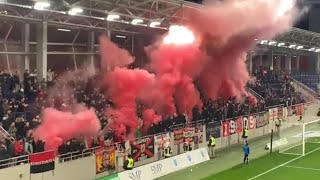 Vasas - HONVÉD 🇭🇺 06.11.23 Puskás Army Smoke Stadion Budapest Atmosfera Magyar Labdarúgás NB2 HUN