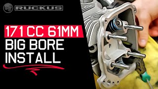 INSTALLING A 171CC 61MM BIG BORE ON YOUR GY6 W/ TORQUE SPECS