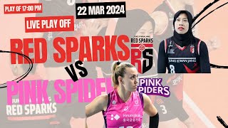 🔴RED SPARKS VS PINK SPIDERS SEMIFINAL KOREA WOMEN V-LEAGUE 2024