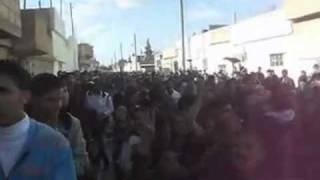 انتفاضة قامشلو المستمرة 13/03/2011 Kurdish Uprising Qamislo