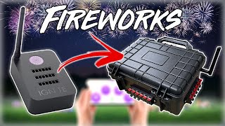 Ignite i18 Module DIY Case - Behind the Scenes of my Backyard 4th of July Firework Show