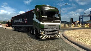 Trucking on ETS2